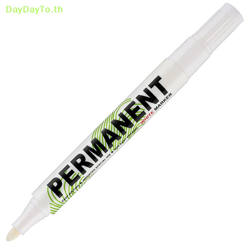 daydayto-ปากกามาร์กเกอร์-พลาสติก-กันน้ํามัน-สีขาว-สําหรับเขียน-วาดภาพ-อัลบั้ม-กราฟฟิตี้-โน้ตบุ๊ก-diy-1-ชิ้น