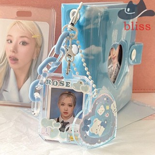 Bliss พวงกุญแจ อัลบั้มรูปภาพ ไอดอล 3 นิ้ว 1 ชิ้น