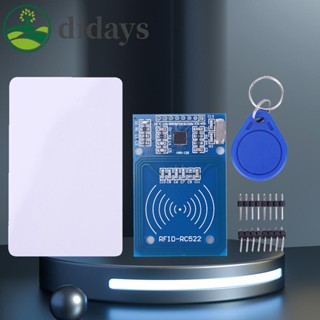 Rc522 Mifare RF 13.56MHz IC การ์ดเซนเซอร์ โมดูลพวงกุญแจ สําหรับ Arduino Raspberry Pi [Didays.th]