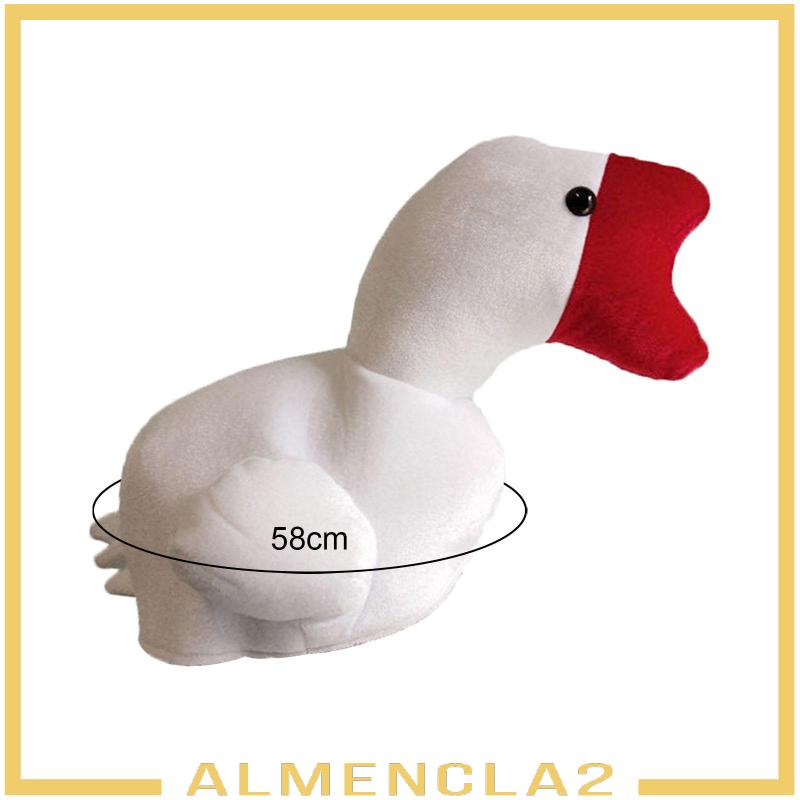 almencla2-หมวกบีนนี่-ผ้ากํามะหยี่ขนนิ่ม-รูปห่าน-ให้ความอบอุ่น-เหมาะกับงานปาร์ตี้ฮาโลวีน-แฟชั่นฤดูหนาว-สําหรับเด็ก-และผู้ใหญ่