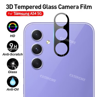 ฟิล์มกระจกนิรภัยกันรอยเลนส์กล้อง 3D สําหรับ Samsung Galaxy A54 A34 2023 A54 A34 A14 LTE A 54 34 14 4G 5G