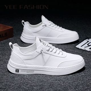 YEE Fashion รองเท้า ผ้าใบผู้ชาย ใส่สบาย ใส่สบายๆ สินค้ามาใหม่ แฟชั่น ธรรมดา เป็นที่นิยม ทำงานรองเท้าลำลอง YD23032603