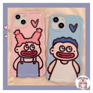 เคส TPU นิ่ม ปิดด้านหลัง แบบบาง กันกระแทก ลายหางม้าคู่ สีชมพูน่ารัก IP 14 Pro Max IP 11 สําหรับ IP 12 11 Pro Max X XS