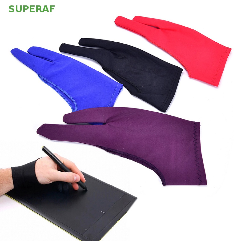 superaf-ถุงมือสองนิ้ว-ป้องกันการเปรอะเปื้อน-สําหรับศิลปินวาดภาพ-และปากกากราฟฟิค-แผ่นแท็บเล็ต-ขายดี-1-ชิ้น