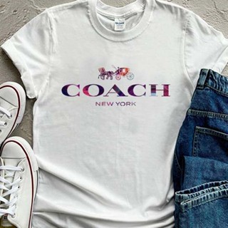 Gildan Ladies cut coach prints t shirt_02