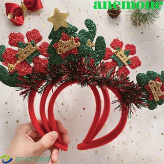 ANEMONE Christmas Headband Cute Cosplay Costume Accessories Party Dress Up Elk Reindeer Hair Band Christmas Hat Female Hair Hoop