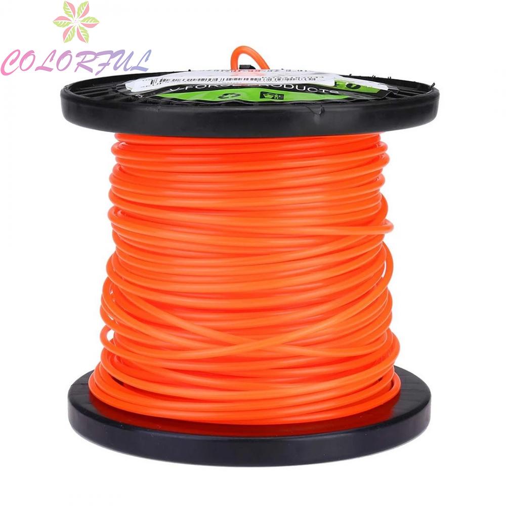 colorful-trimmer-line-line-nylon-orange-square-trimmer-wire-for-stihl-length-50m
