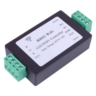 H801 RGBW WiFi LED Controller สำหรับ RGBW ไฟ LED Strip DC5-24V อินพุต 4 ช่อง X 4a เอาต์พุต LED Controller