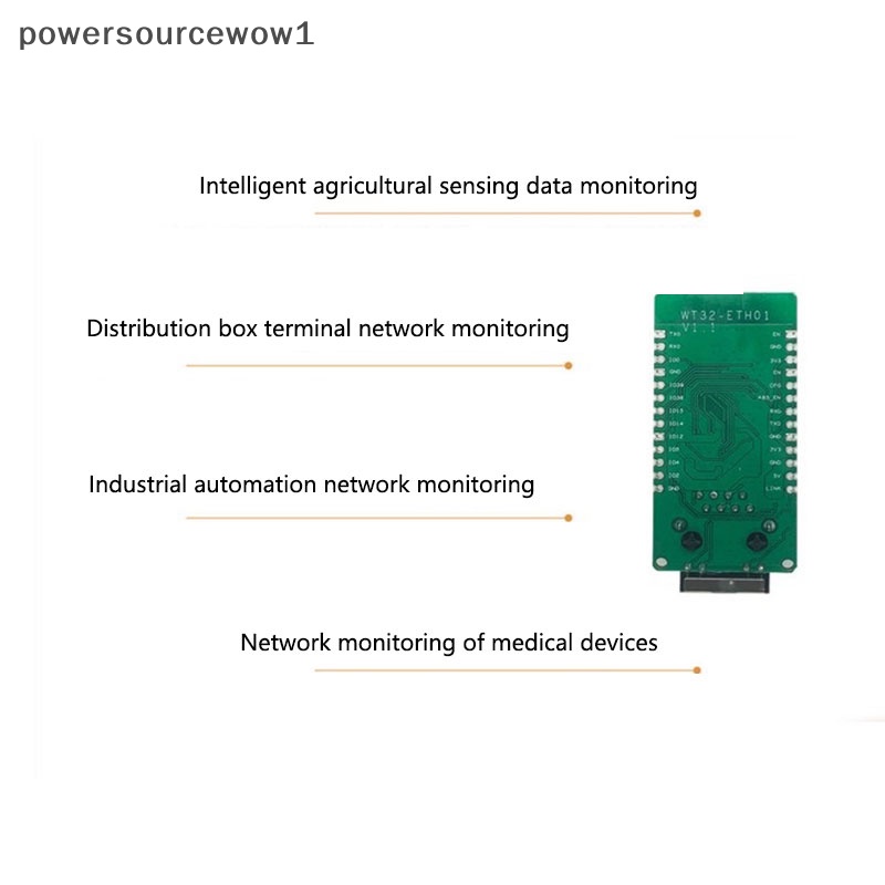 Wow wt32 eth01 esp32 wifi 100mbps rj45 th