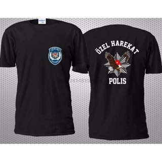 ใหม่ เสื้อยืดลําลอง แขนสั้น พิมพ์ลาย Turkey Polis Ozel Harekat แฟชั่นสําหรับผู้ชาย ไซซ์ 2T-6XL 429262