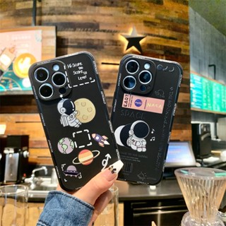 เคสโทรศัพท์มือถือแบบนิ่ม ลายจรวดนักบินอวกาศ สําหรับ Samsung A04 A13 A02 M02 A10S A22 M22 A50 A32 A52 A30S A20 A52S A72 A31 A50S A30 A11 M11 A12 M12 A10 M10 A20S A51 A71 4G A33 5G MF197T