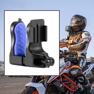 เมาท์ยึดกล้องติดหมวกกันน็อครถจักรยานยนต์ อุปกรณ์เสริม สําหรับ GoPro Hero 1110 9 8 7 insta360 one X2 3 R Yi DJI
