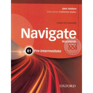 Bundanjai (หนังสือ) Navigate Pre-Intermediate B1 : Workbook +CD (P)