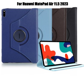 เคส สําหรับ Huawei Matepad Air 11.5 2023 360° เคสมือถือ แบบฝาพับ หมุนได้ สําหรับ Matepad 11 2023 2021 Matepad SE 10.4 2022 2020 10.1 T10S T10 Pro 11 M6 10.8