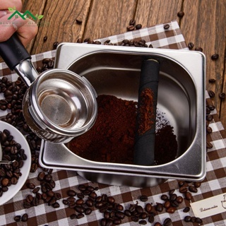 ถังเคาะกาแฟ ถังเคาะกากกาแฟ สแตนเลส  ขนาด 16cm.x17cm.x10cm.