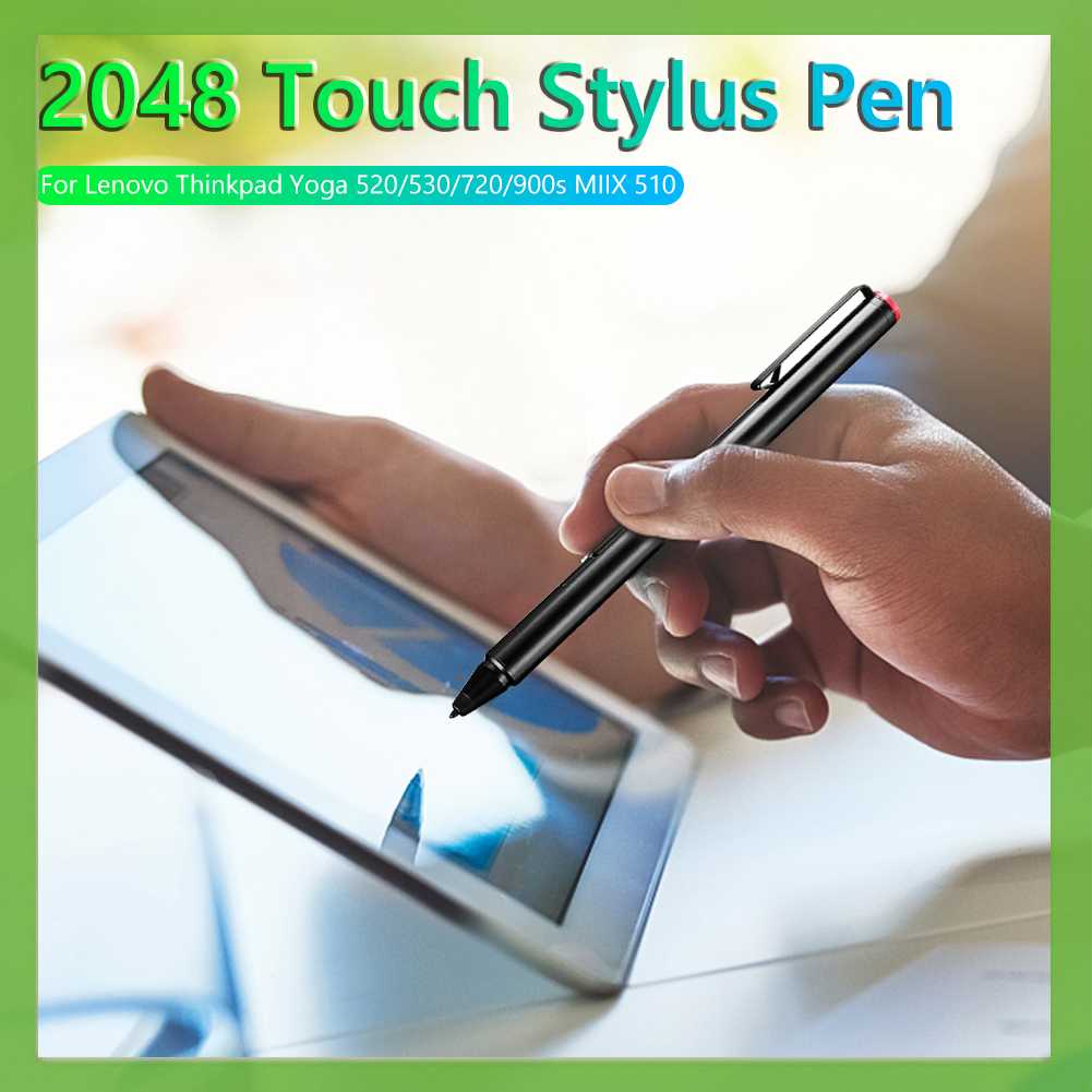 ปากกาสไตลัสสัมผัส-2048-สําหรับ-lenovo-thinkpad-yoga-520-530-720-900s-miix-510