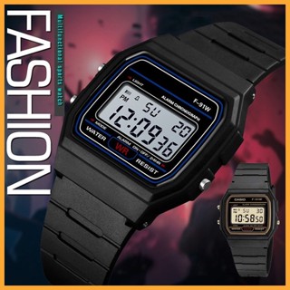 Casio f91w นาฬิกาข้อมือดิจิทัล Led G Shock Militar อเนกประสงค์ เรืองแสง สําหรับผู้ชาย