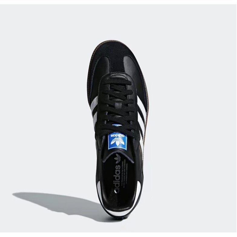 ของแท้พิเศษ-adidas-originals-samba-samba-0g-mens-and-womens-รองเท้าผ้าใบ-b75807