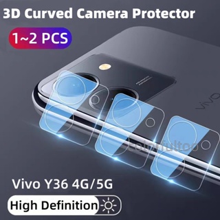 2023 Vivo Y36 ฟิล์มด้านหลัง สําหรับ Vivo Y36 Y 36 VivoY36 4G 5G 3D โค้ง HD ใส เต็มรูปแบบ กระจกนิรภัย ป้องกันหน้าจอ เลนส์กล้อง