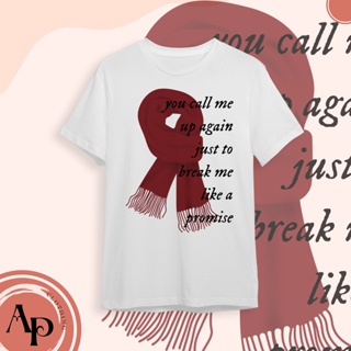 👕✨RED All Too Well Break Me Like A Promise (Taylors Version) "INPIRED" ADULT UNISEX Men Women T-Shirt