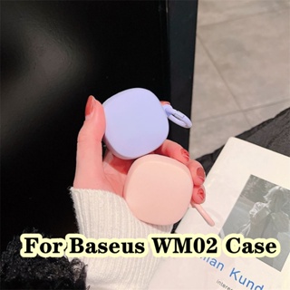【Case Home】เคสหูฟัง แบบนิ่ม เรียบง่าย สําหรับ Baseus WM02 WM02