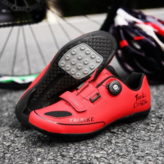 รองเท้ากีฬา รองเท้าปั่นจักรยาน แบบผูกเชือก ระบายอากาศ น้ําหนักเบา ไซซ์ 36-47 สําหรับผู้ชาย และผู้หญิง SH-RP2