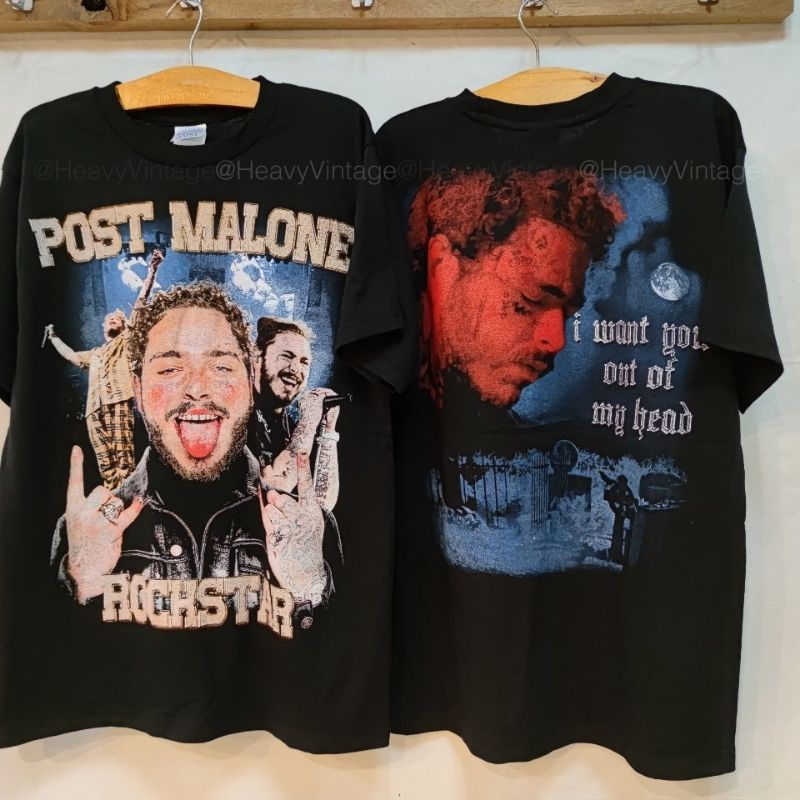 fashion-เสื้อยืดแขนสั้น-ยินดีต้อนรับ-3-post-malone-hiphop-เสื้อลายวงฮิบฮอป-โพสมาโลนs-5xl