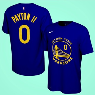 Golden State Warriors No. เสื้อยืดบาสเก็ตบอล 0 Gary Payton II Icon Edition