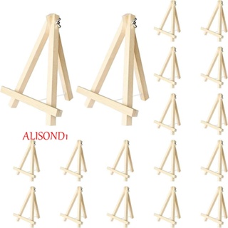 ALISOND1 ขาตั้งไม้ แบบพกพา สําหรับวาดรูป ตกแต่งโต๊ะ DIY