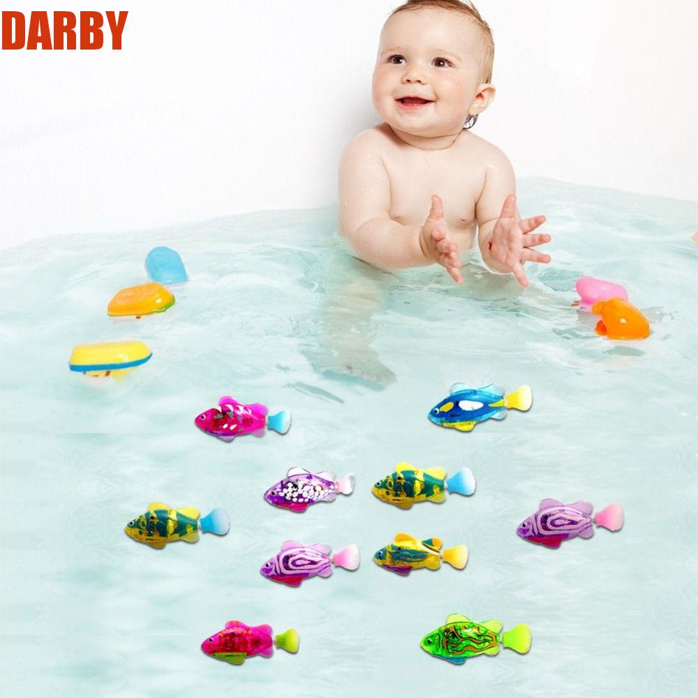 darby-ปลาว่ายน้ํา-มหัศจรรย์-สําหรับเด็ก-ของเล่นน้ํา-ปลาอิเล็กทรอนิกส์-ของขวัญเด็ก-ของเล่นอาบน้ําเด็กในน้ํา-ตกแต่งตู้ปลา