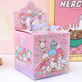 ยางลบ ลายการ์ตูน Sanrio Eraser Kawaii Cinnamoroll Pochacco kuromi hangyodon Mymelody Little Twin Stars PomPom Purin สร้างสรรค์ อุปกรณ์การเรียน สําหรับเด็ก