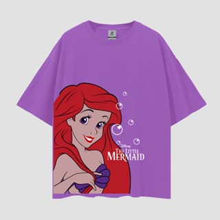 Ariel The Little Mermaid Vintage T-shirt Style Oversize Tee