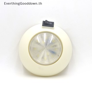 Ever ไฟอ่านหนังสือ LED 12V สีขาว ฟ้า สําหรับติดเพดานรถยนต์ รถบรรทุก รถบ้าน เรือ รถตู้