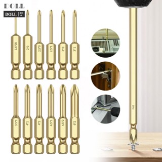 ⭐24H SHIPING ⭐Screwdriver Bit Alloy Steel Durable Gold High Hardness Drill Screwdriver