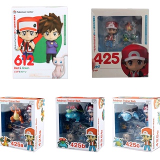 Nendoroid Pokemon ครบรอบ 20 ปี 425# Charizard Venusaur #612 โมเดลตุ๊กตาฟิกเกอร์ Ash Ketchum Action Figure