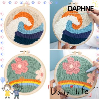 Daphne ชุดอุปกรณ์เย็บปักถักร้อยแฮนด์เมด Diy สําหรับผู้เริ่มต้น