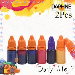 Daphne หมึกเติมน้ํามัน สีสันสดใส สําหรับสํานักงาน โรงเรียน 2 ชิ้น
