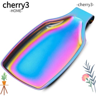 Cherry3 ที่วางช้อนส้อม สเตนเลส สีรุ้ง ขนาด 8.26x4.33 นิ้ว สําหรับเครื่องล้างจาน