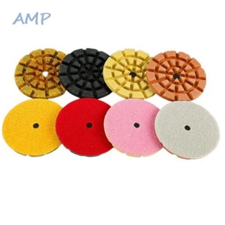 ⚡NEW 8⚡Advanced Dry Polishing Pads Kit for Stone 4 Inch Diamond Pads with 4 Grits