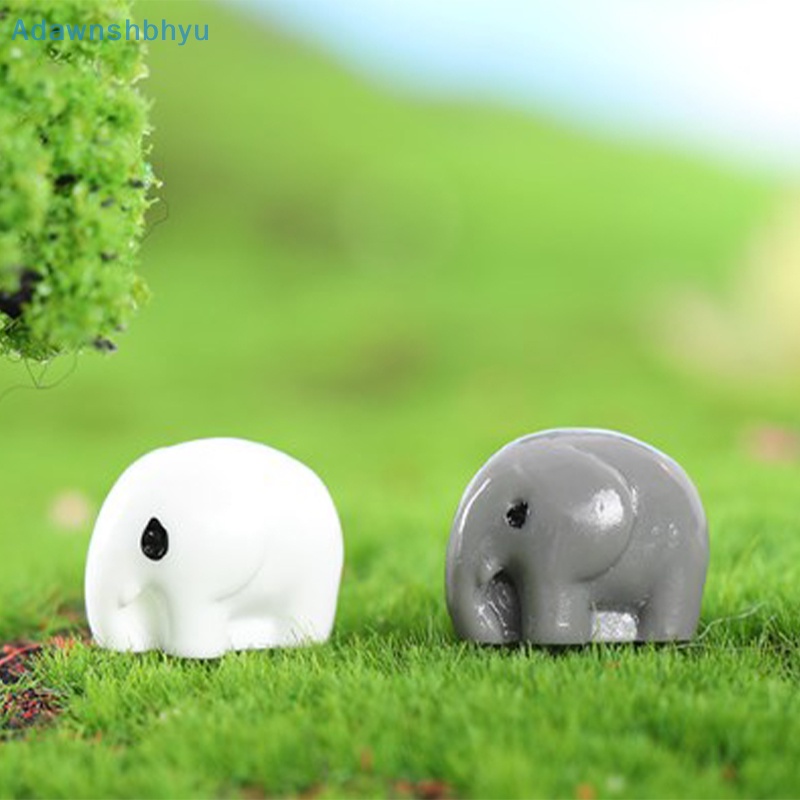 adhyu-thailand-โมเดลรูปปั้นช้างคู่รัก-ขนาดเล็ก-สําหรับตกแต่งบ้าน-และสวน-diy