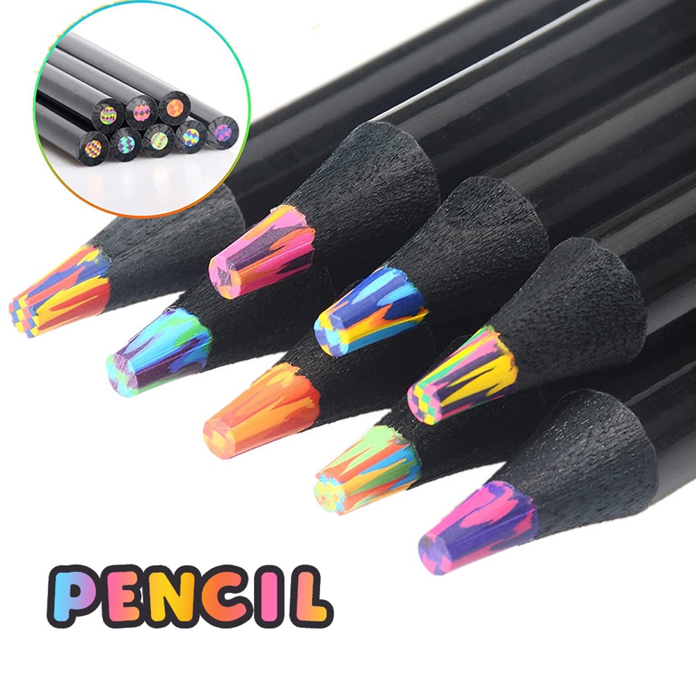 ดินสอไม้มะเกลือ-ขนาดใหญ่-หลากสี-อุปกรณ์เครื่องเขียน-สําหรับนักเรียน-วาดภาพ-ร่างภาพ-8-12-ชิ้น-ต่อชุด