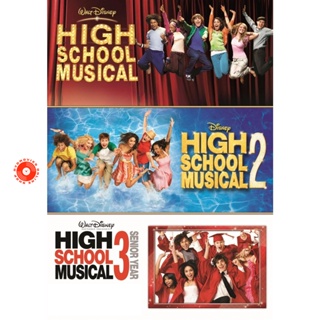 DVD High School Musical มือถือไมค์ หัวใจปิ๊งรัก ภาค 1-3 DVD Master เสียงไทย (เสียง ไทย/อังกฤษ | ซับ ไทย/อังกฤษ) DVD