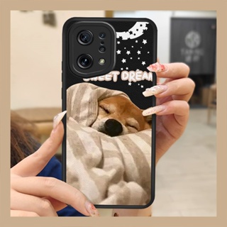 Silica gel Cartoon Phone Case For OPPO Find X5 advanced luxurious Anti-knock Waterproof couple creative soft shell