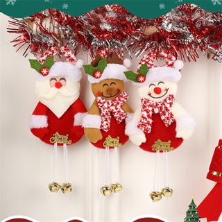ตุ๊กตาหิมะ กวาง หมี ซานต้าคลอส สําหรับแขวนตกแต่งต้นคริสต์มาส บ้าน ปาร์ตี้ ของขวัญ