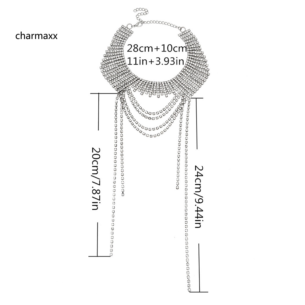 cx-สร้อยคอโช้คเกอร์-ประดับพู่-พลอยเทียม-สําหรับผู้หญิง