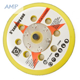 ⚡NEW 8⚡Backing Pad 1* 125mm 1pc 8holes Hook &amp; Loop Polisher Sanding Disc Sponge