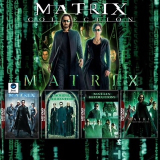 แผ่น 4K หนังใหม่ The Matrix ภาค 1-4 4K Master เสียงไทย (เสียง ไทย/อังกฤษ ซับ ไทย/อังกฤษ) 4K หนัง