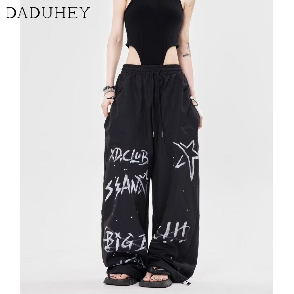 daduhey-womens-american-style-retro-casual-casual-parachute-overalls-loose-high-street-pleated-wide-leg-cargo-pants