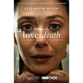 แผ่นดีวีดี หนังใหม่ Love &amp; Death Season 1 (2023) สืบตำนานแม่บ้านพันธุ์ดุ ซีซั่น 1 (7 ตอน) (เสียง อังกฤษ | ซับ ไทย) ดีวีด