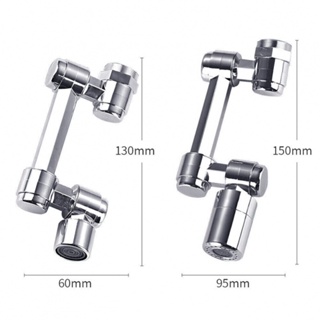 Faucet Extender 1080° Rotating Bathroom Foldable Two Water Outlet Modes